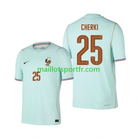 Maillot de Foot France Rayan Cherki 25 World Cup Exterieur 2026